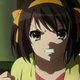 Please give Haruhi her anime, otherwise she’ll remake the world and God knows what sort of bug-eyed alien creatures we’ll all be turned into.